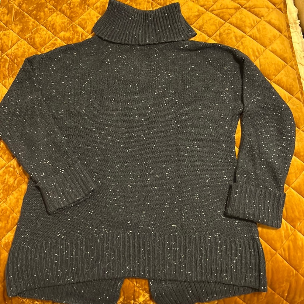 Caslon Navy Turtleneck Sweater (S)